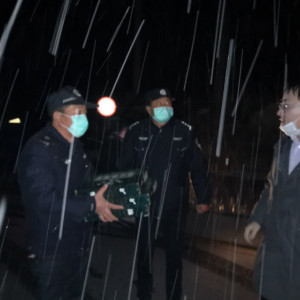 苏嘴镇雪夜防疫纪实